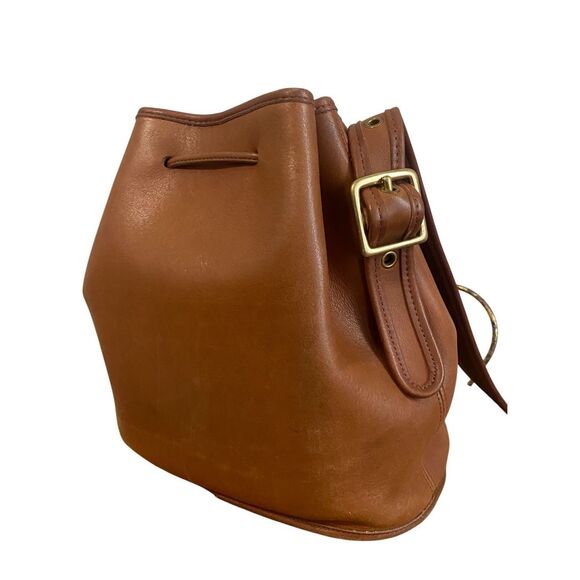 Vintage COACH 9952 Lula’s Legacy Crossbody Bag Old Coach Brown Leather - Picture 3 of 13